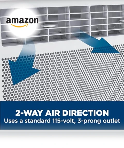 Window Air Conditioner Unit, 6,000 BTU for Small Rooms up to 250 sq ft — Cooling Solutions, GE
