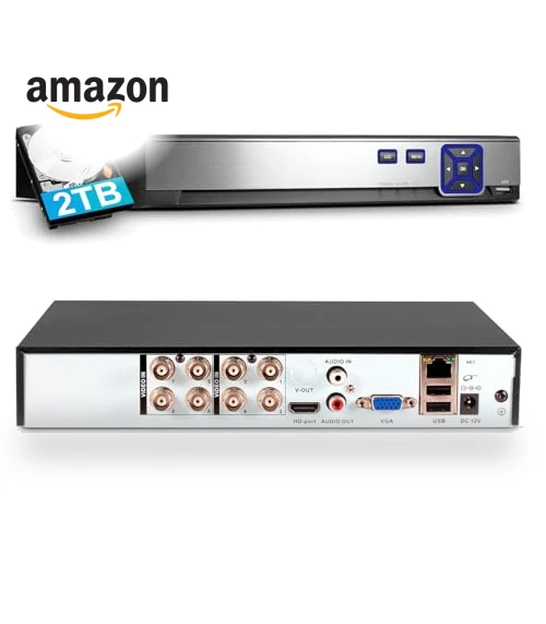 1080P 8-Channel Security Camera DVR System — Security Video Recorders, KERUI