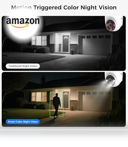 12CH 3K Wired Security Camera System — Security Cameras, Hiseeu