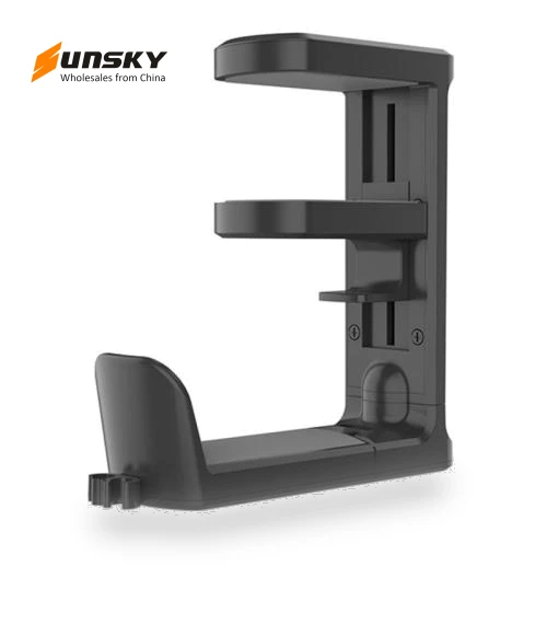 360 Degree Rotatable Under Desk Storage Bracket Gaming Headset Holder — Stands & Hangers, XWJ