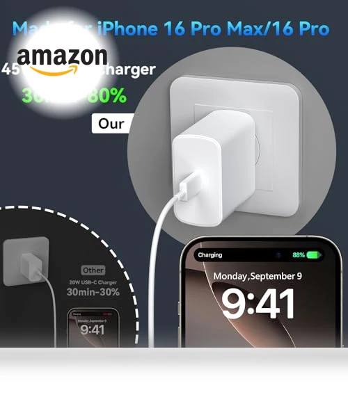 45W Super Fast USB C Charger with 10FT Long Charging Cable — Cables, Shenzhen Xihuida Electronics Co., Ltd.