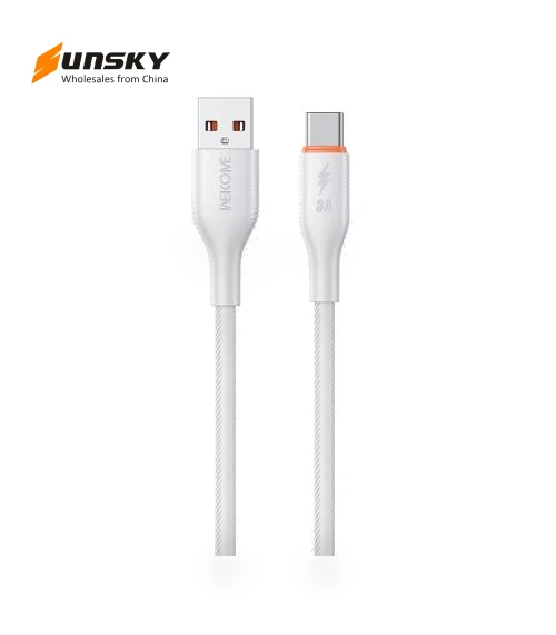 66W USB to Type-C Silicone Data Cable — Cables, WK