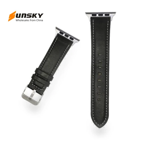Crazy Horse Texture Leather Watch Band — Bands, xDfind