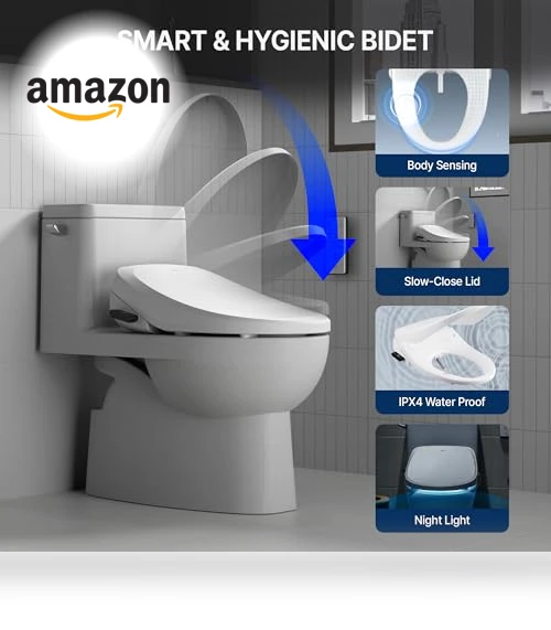 Electric Heated Bidet Toilet Seat — Bidet Seats, inus