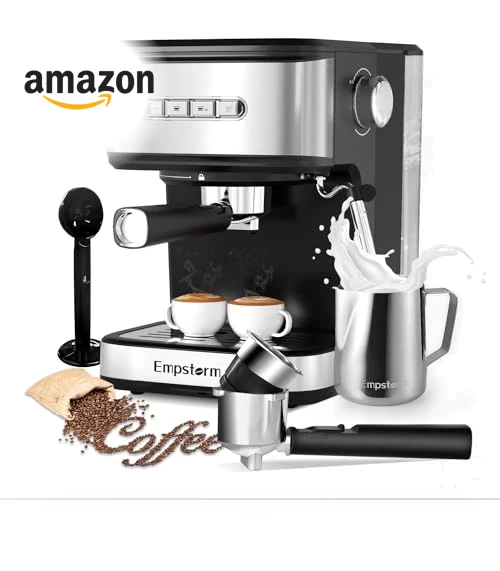 Espresso Machine with Milk Frother — Espresso Machines, Empstorm