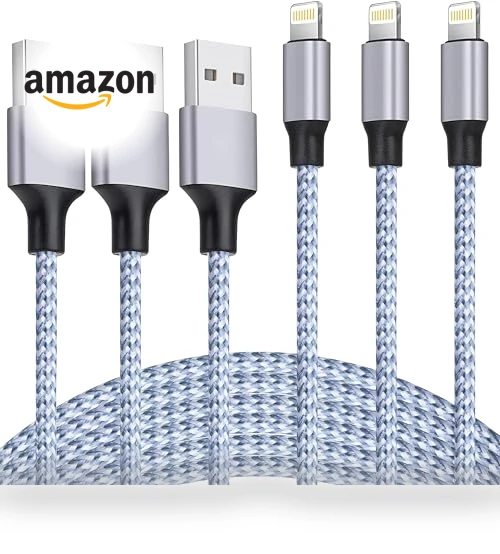 MFi Certified Lightning Cable 3pack — Lightning, DAZHWA