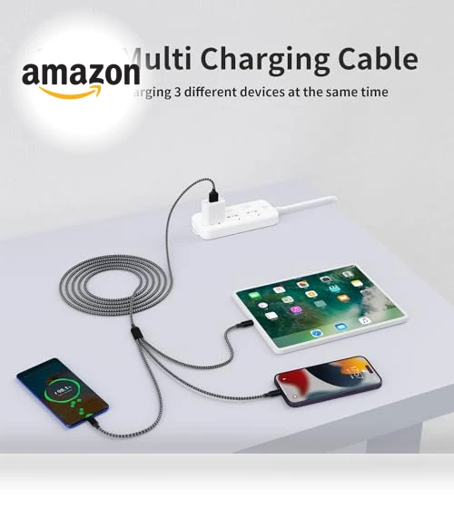 Multi Charging Cable (2Pack 4FT) — Cables, Firsting
