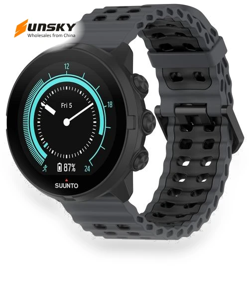 Ocean Dual Pin Buckle Silicone Watch Band — Watch Accessories