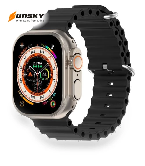 Ocean Silicone Watch Band — Watch Accessories, xDfind