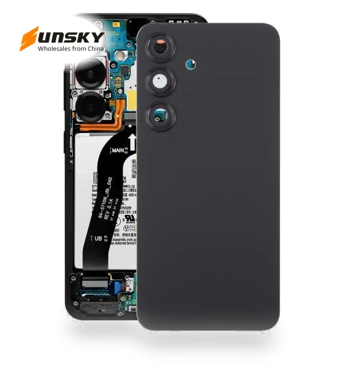 OEM Battery Back Cover with Camera Lens Cover — Back Covers, Samsung