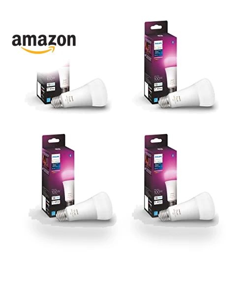 Smart 100W A21 LED Bulb - White and Color Ambiance — LED, Philips Hue