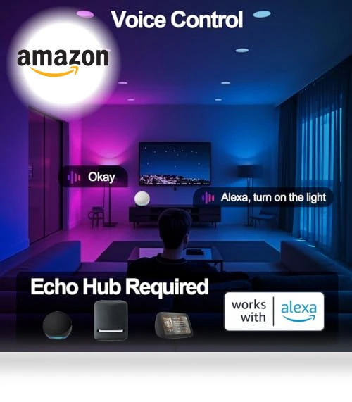Smart Flood Light Bulbs — LED, ILC