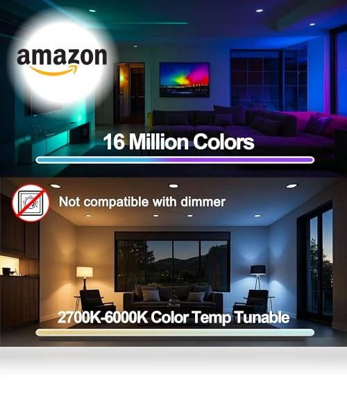 Smart Flood Light Bulbs — LED, ILC