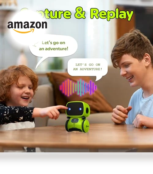 Smart Voice Controlled Robot Toy — Interactive Figures & Robots, Contixo Inc