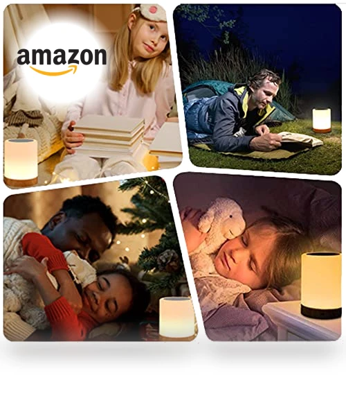 Touch Sensor Night Light Lamp — Night Lights, ROYFACC