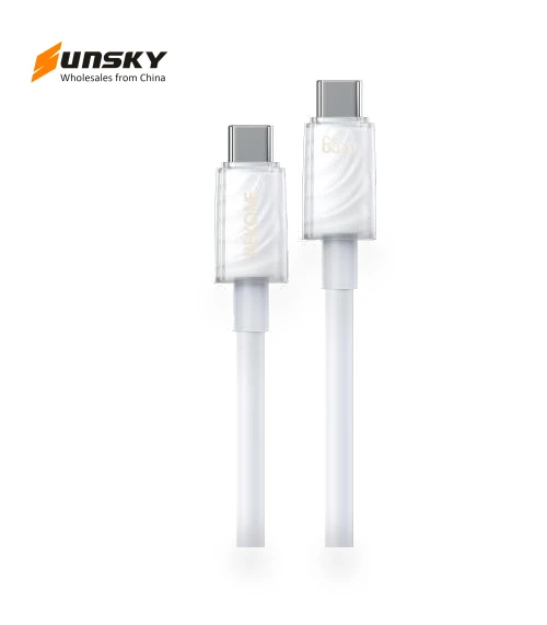 Type-C to Type-C Fast Charging Data Cable — Cables, WK