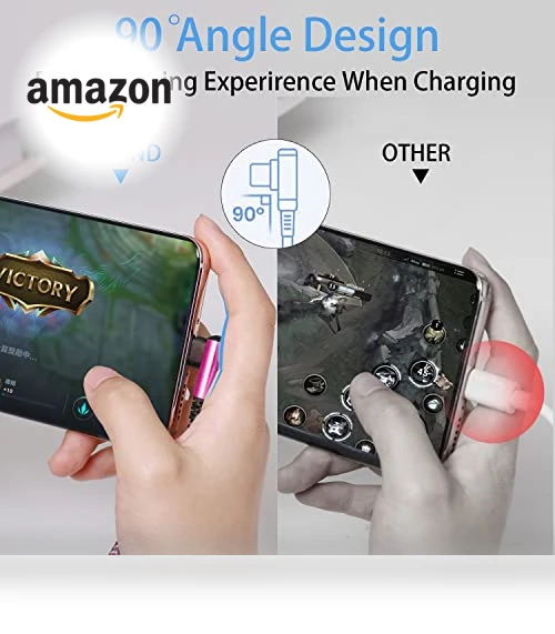 USB C Angle Cord — Cables, Teeind