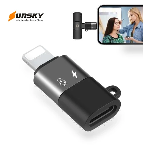 USB-C to 8 Pin OTG Adapter — USB Hubs, PULUZ
