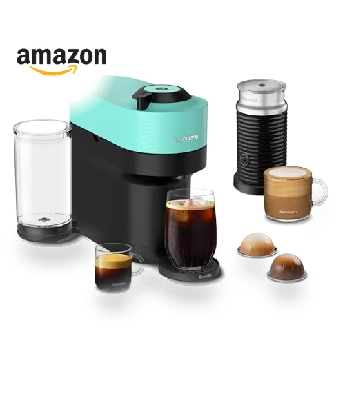 Vertuo Pop+ Coffee and Espresso Maker with Milk Frother — Brewing Excellence, Nespresso