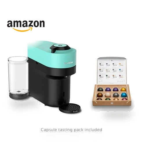 Vertuo Pop+ Coffee and Espresso Maker with Milk Frother — Brewing Excellence, Nespresso