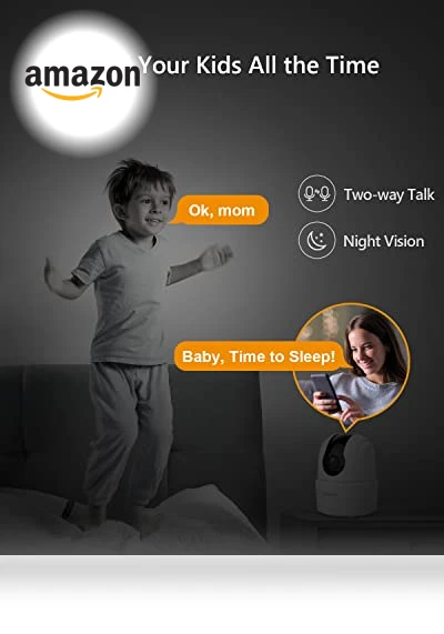 WiFi Security Camera Indoor Pet Dog Baby Camera — Cameras & Monitors, IMOU