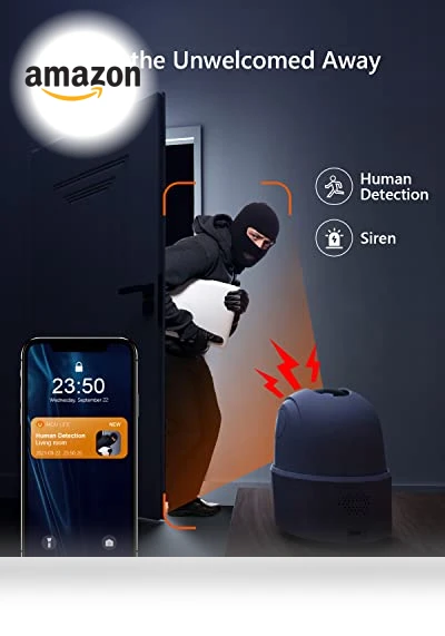 WiFi Security Camera Indoor Pet Dog Baby Camera — Cameras & Monitors, IMOU
