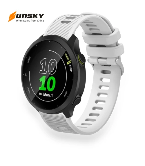 Silicone Twill Watch Band — Watch Accessories, Garmin