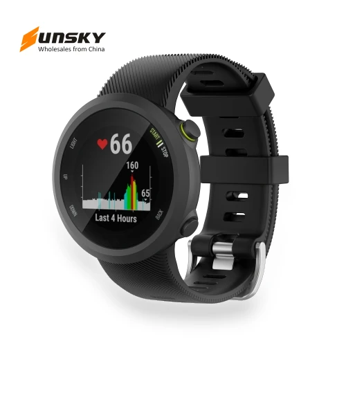Universal Twill Solid Color Silicone Watch Band — Watch Accessories