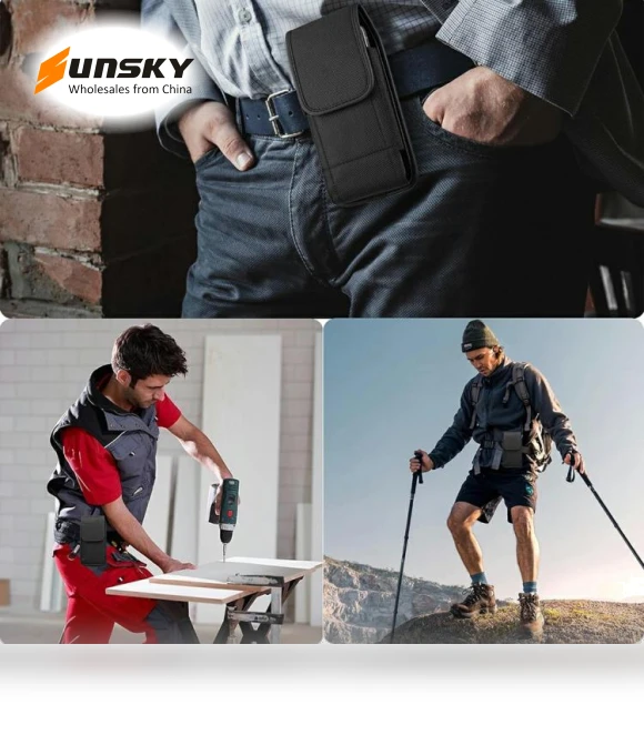Universal Vertical Outdoor Phone Waist Bag — Holsters