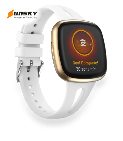 Water-drop Slim Silicone Watch Band — Bands