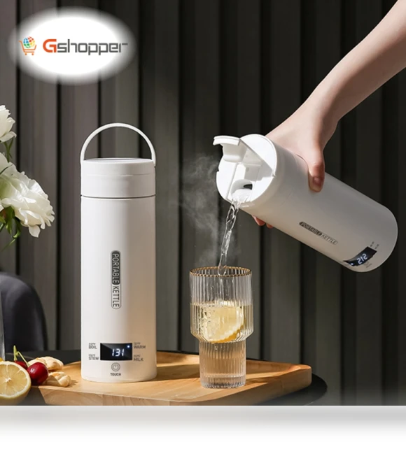Electric Heating Water Cup Smart Boiling Kettle — Electric Kettles