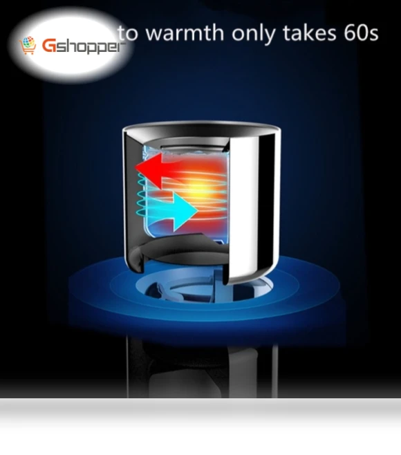 Smart USB Rechargeable Hot and Cold Cup with Handle — Travel Drinkware