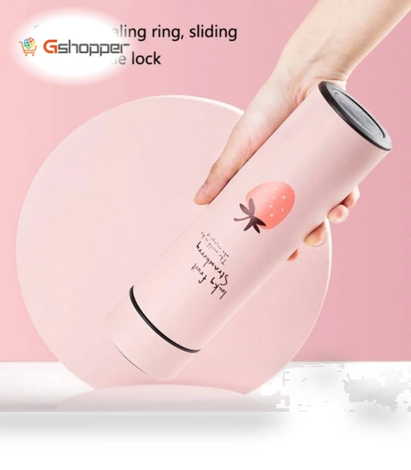 Mini Portable Smart Thermos Cup — Travel Drinkware