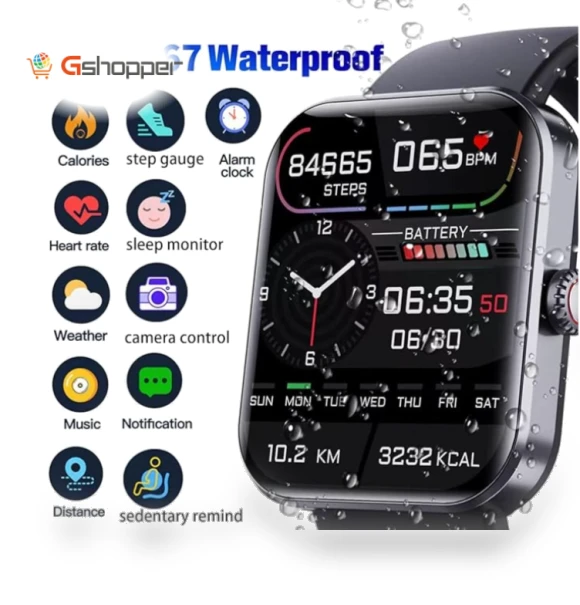 Diabetic Smartwatch with Blood Glucose Monitoring — Smartwatches, Azoiikwd