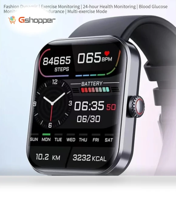 Diabetic Smartwatch with Blood Glucose Monitoring — Smartwatches, Azoiikwd