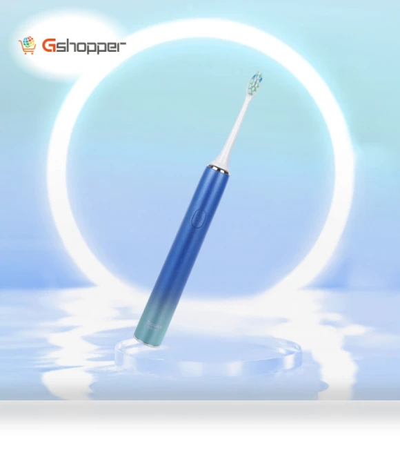 Smart USB Electric Toothbrush for Adults - Gradient Oral Hygiene Ultrasonic — Ultrasonic, Boorui