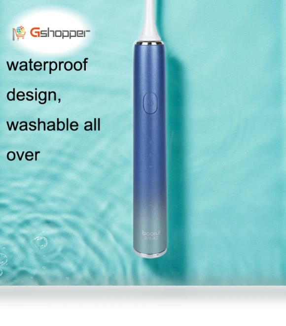 Smart USB Electric Toothbrush for Adults - Gradient Oral Hygiene Ultrasonic — Ultrasonic, Boorui