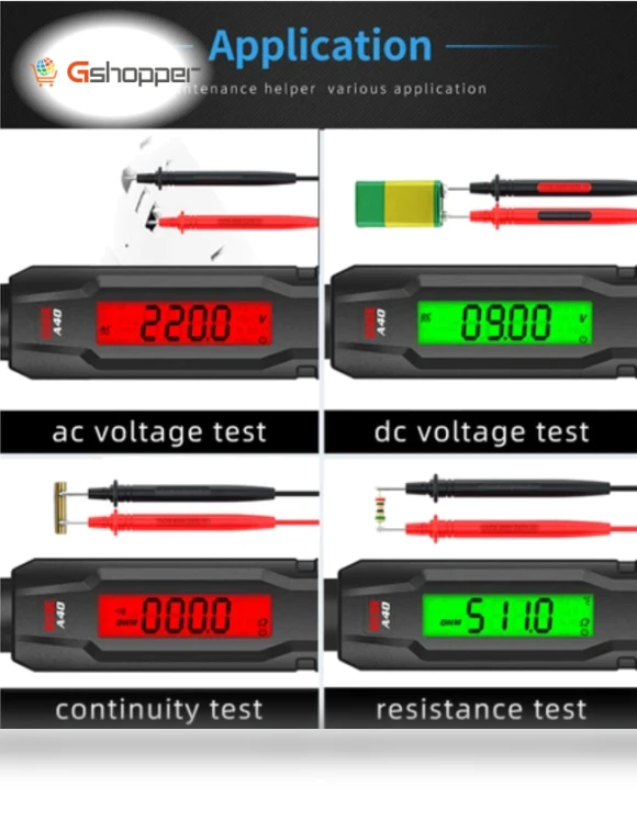 Intelligent Digital Multimeter with Infrared Temperature Testing — Multimeters & Analyzers, BSIDE