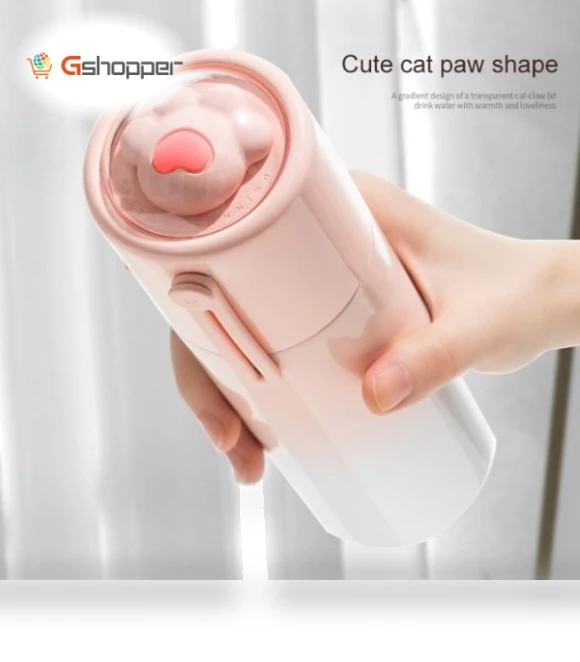 Smart Water Temperature Display Insulation Cup — Travel Drinkware, WK