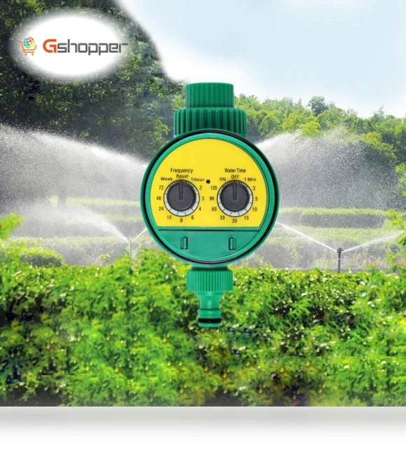 Digital Garden Watering Timer with Intelligent Irrigation Control — Automatic Irrigation, Garden Master
