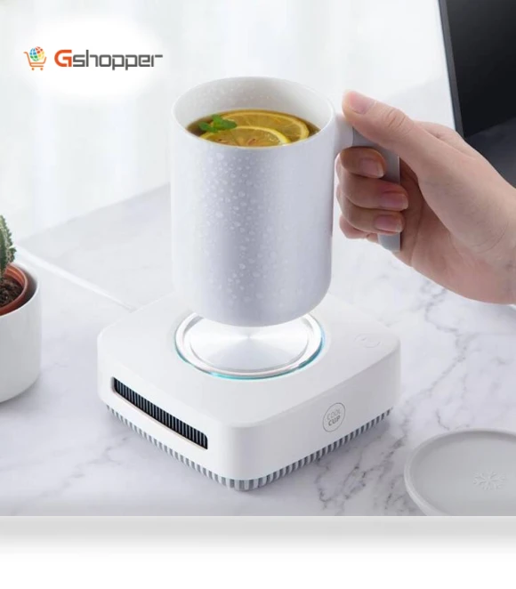 Dual-use Constant Temperature Refrigeration Intelligent Cup — Travel Drinkware