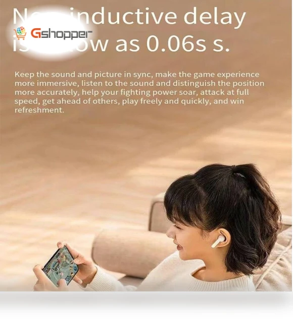 TWS Bluetooth 5.3 Earphone with 13mm Drivers, HiFi Stereo, Low Gaming Latency, AI Call Noise Cancelling — In-Ear Headphones, EDIFIER