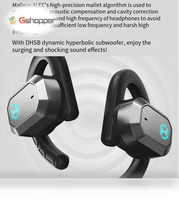 Air Conduction Earbuds Bluetooth Earphone with AI Call Noise Cancelling — In-Ear Headphones, EDIFIER