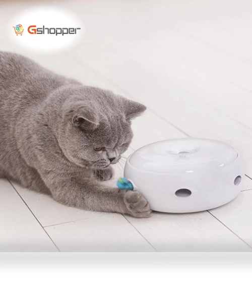 Electric Rotating Turntable Funny Cat Toy — Cat Playthings