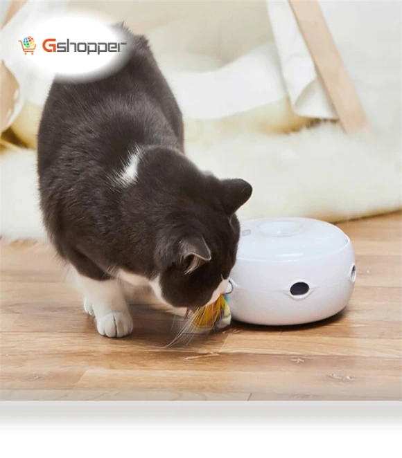Electric Rotating Turntable Funny Cat Toy — Cat Playthings