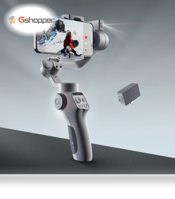 AI Gimbal Stabilizer for Mobile Phones — Steady Shots, Funsnap