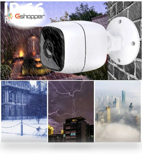 Smart Wireless Gun Camera WiFi Monitoring Outdoor Waterproof Camera — Security Cameras, Graffiti
