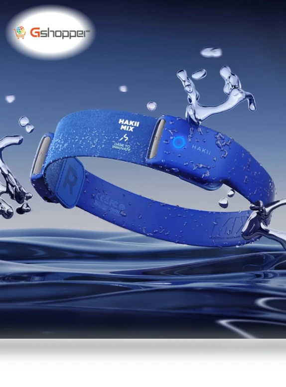 Wearable Sport Headphone Bluetooth Earphone with Dual Noise Cancelling Mic — Bluetooth Headsets, HAKII