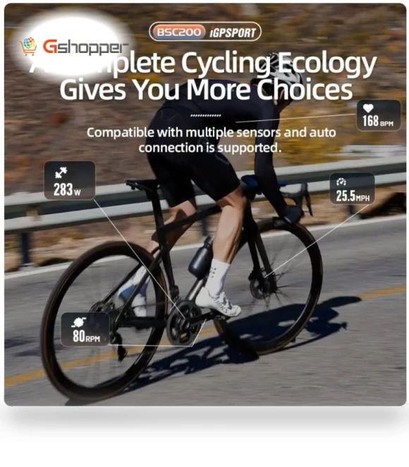 Bicycle Computer Outdoor Riding Odometer with Cadence Sensor — Bike Tech Gadgets, IGPSport