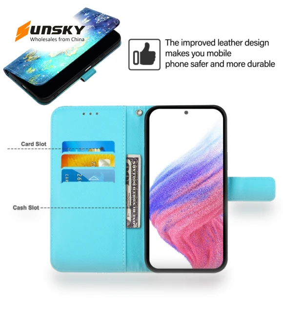 3D Painting Horizontal Flip Leather Phone Case for Infinix Hot 50i 5G / Smart 9 4G — Flip Cases, Infinix